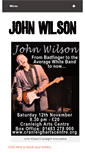 Mobile Screenshot of johnwilsonmusic.com